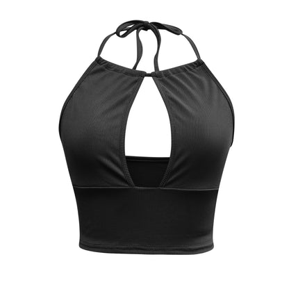 Camisole Halter Top for Women – Sexy Hollow Summer Vest Tops