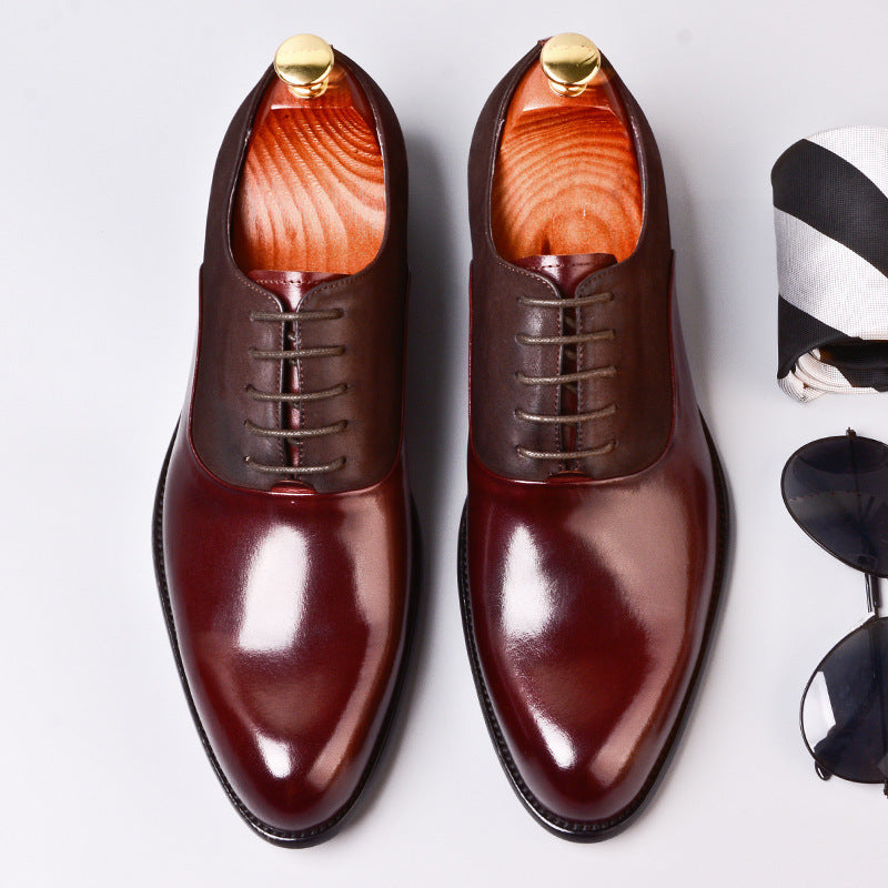 Vintage British Business Formal Leather Shoes for Men – Classic Stylish Dress Shoes