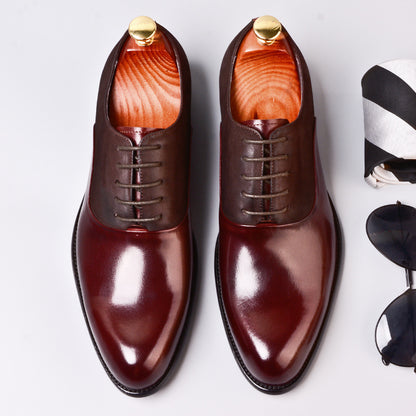 Vintage British Business Formal Leather Shoes for Men – Classic Stylish Dress Shoes