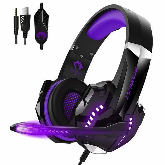 Wired Gaming Headset – High-Quality Headphones with Clear Sound & Noise Isolation for PC and Console Gamers