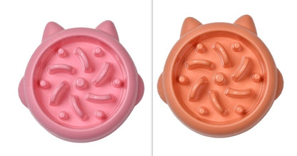Premium Slow Feeder Bowl - Anti-Choking Pet Feeding Solution for Healthier Eating Habits