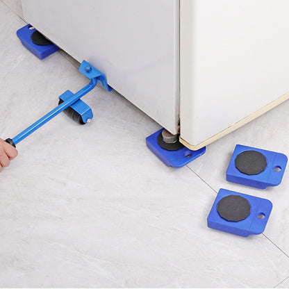 Professional Furniture Moving System - Heavy-Duty Lifter Tool Set with Roller Wheels for Effortless Relocation