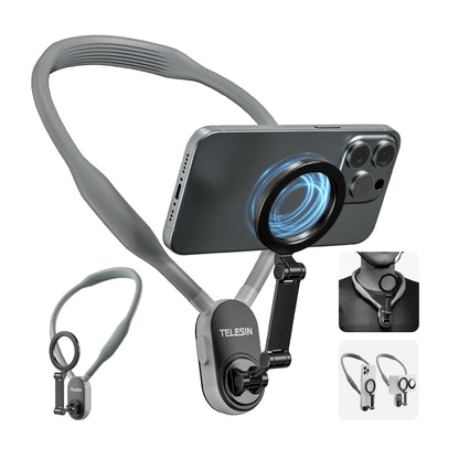 Premium MagSafe Neck Mount System - Hands-Free Phone Holder with Quick Release for Ultimate Convenience