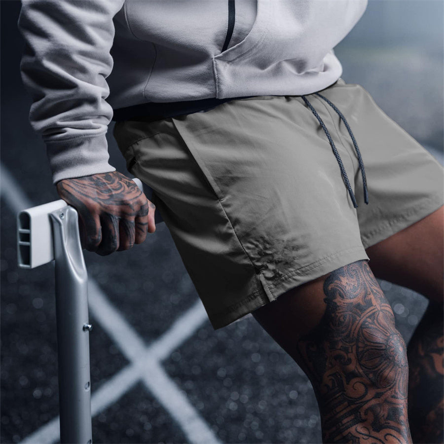 Men's Five-Part Running Training Shorts – Lightweight and Comfortable Sports Pants