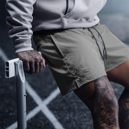 Men's Five-Part Running Training Shorts – Lightweight and Comfortable Sports Pants