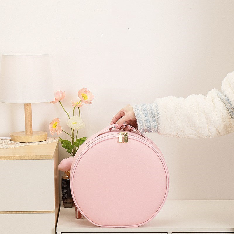 Premium Smart LED Makeup Case - Professional Vanity Organizer with Mirror Lights & Travel Design