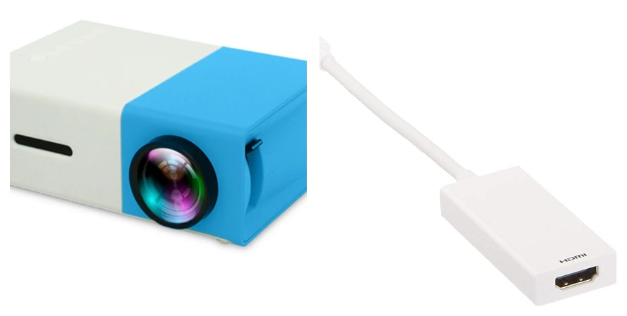Premium HD 1080P Mini Projector - Ultra-Portable Cinema System for Home Theater & Professional Presentations