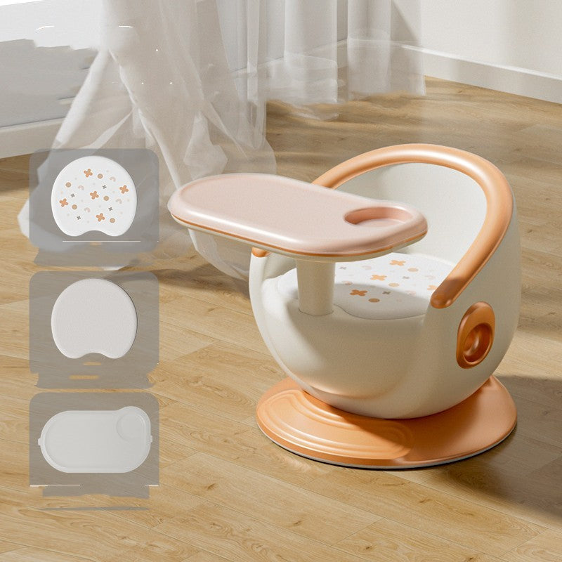 Adjustable Baby Dining Chair Stool – Comfortable Children's Chair with Back Support for Dining Table, Safe Baby Seat