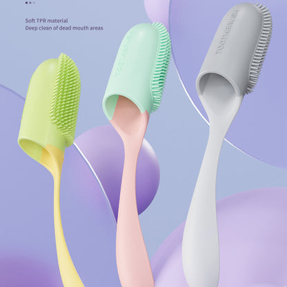 Professional Pet Dental Care Kit - Veterinarian-Approved Silicone Finger Toothbrush for Dogs & Cats