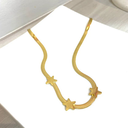 Stainless Steel Gothic Statement Necklace for Women