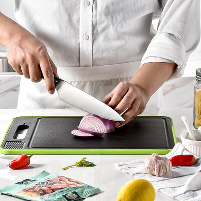 Premium 3-in-1 Multi-Function Cutting Board - Professional Kitchen System with Defrosting & Knife Sharpening Technology