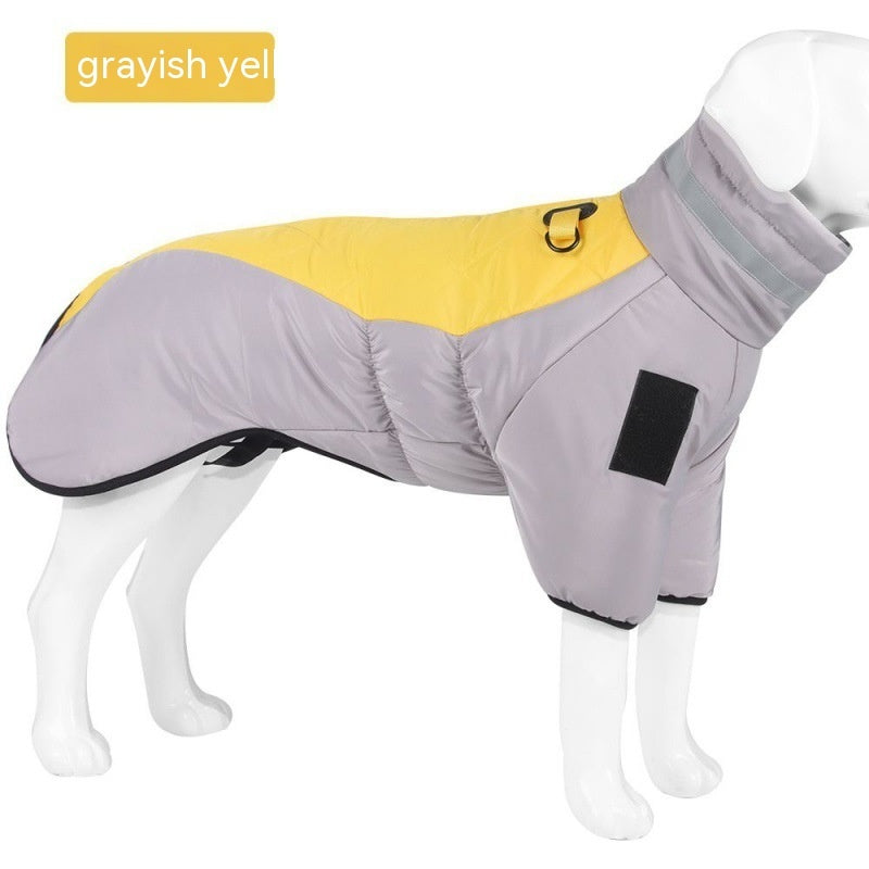 Premium Winter Dog Coat - Waterproof Thermal Protection for Medium & Large Breeds