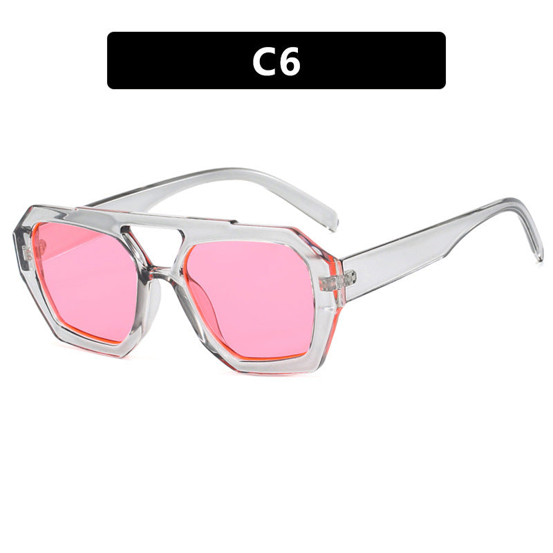 Big Frame Leopard Print Sunglasses – Stylish Summer Sunshade Glasses for Beach & Vacation