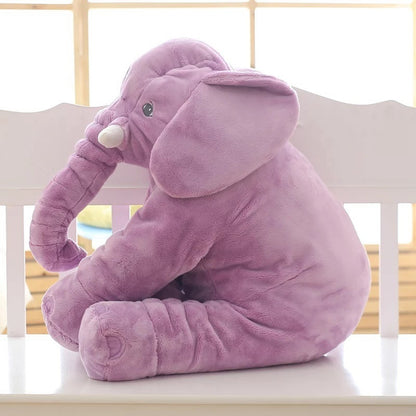 Premium Elephant Sleep Companion - Ultra-Soft Plush Baby Pillow for Peaceful Bedtime & Comfort