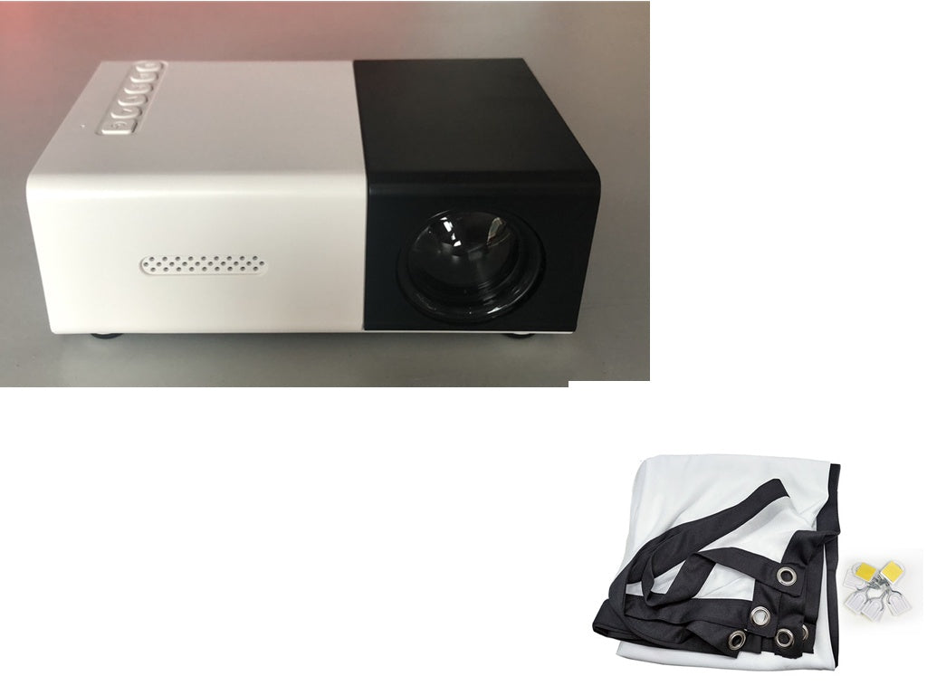 Premium HD 1080P Mini Projector - Ultra-Portable Cinema System for Home Theater & Professional Presentations