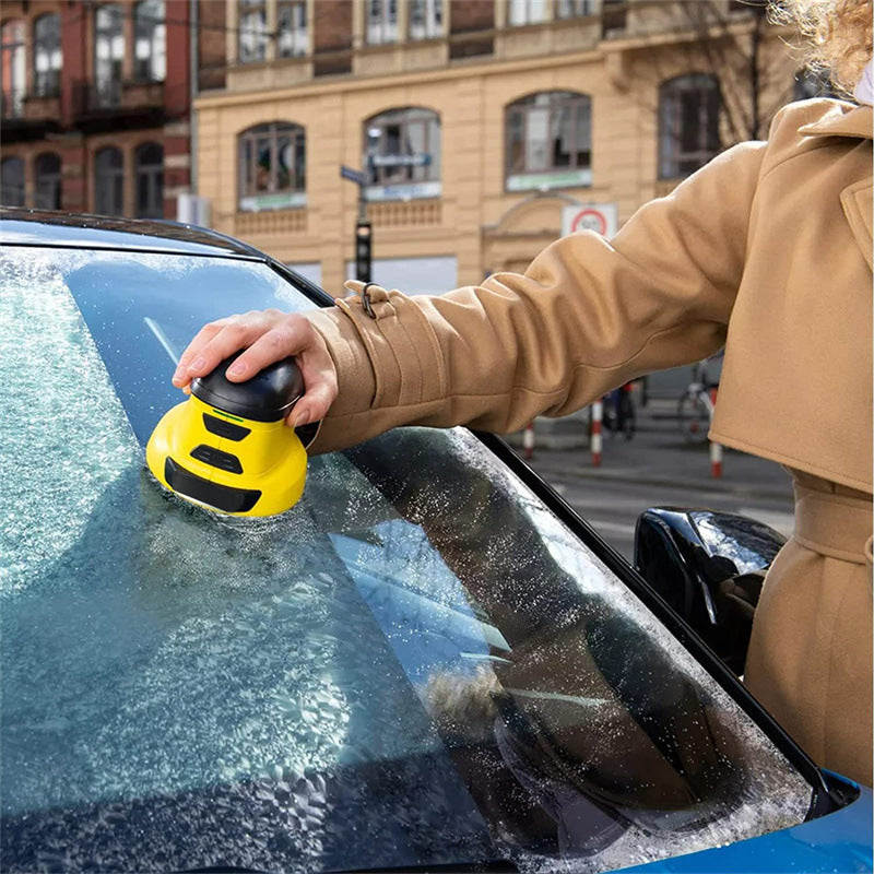 Premium Cordless Electric Ice Scraper - Heated Snow Removal Tool with Long-Life Battery for Effortless Winter Car Care