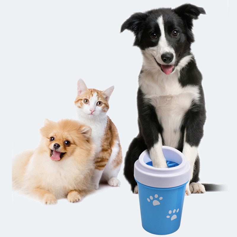Professional Silicone Pet Paw Cleaner - Gentle Deep-Cleaning Brush for Healthy Dog & Cat Feet