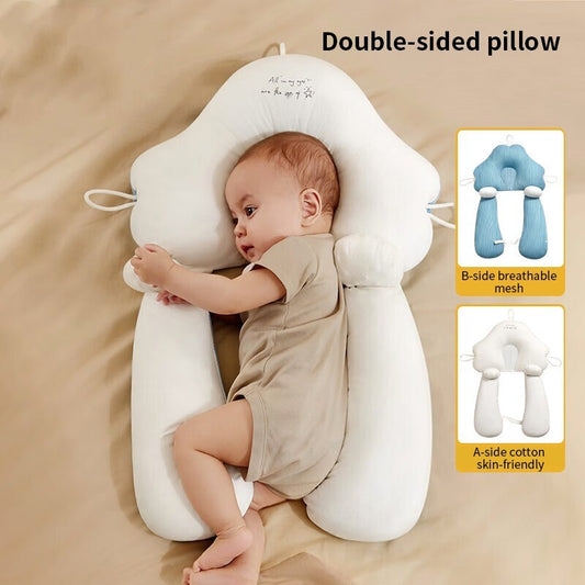 Baby Head Shaping Pillow – Soft Pillow for Infant Head Support and Flat Head Correction