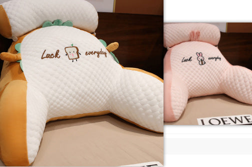 Premium Triangle Reading Pillow - Ergonomic Backrest Cushion for Ultimate Comfort & Support