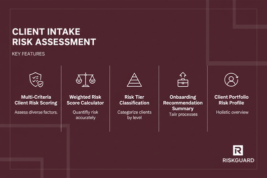 Client Intake Risk Assessment Tool - Feature Card