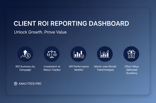 Client ROI Reporting Dashboard - Feature Card