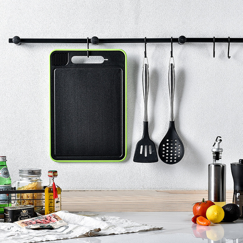 Premium 3-in-1 Multi-Function Cutting Board - Professional Kitchen System with Defrosting & Knife Sharpening Technology