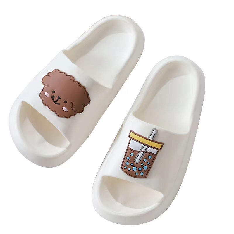 Women's Summer Indoor Bath Slippers – Thick-Bottomed Home Bathroom Shoes for Comfort