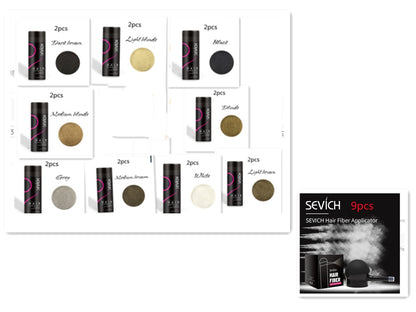Premium Keratin Hair Building Fibers – Instant Hair Thickening Solution for Natural, Fuller-Looking Hair