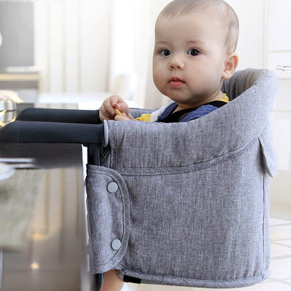 Portable Kids Baby High Chair – Adjustable Dining Seat with Safety Belt for Feeding and Baby Care