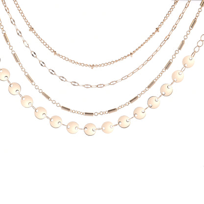 Trendy Layered Bracelet Set - 4-Pack Fashion