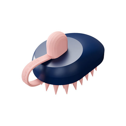 Premium Silicone Pet Grooming Brush - 2-in-1 Hair Remover & Massage Tool for Dogs & Cats
