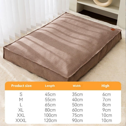 Premium Waterproof Pet Bed - All-Size Comfort Mattress for Dogs & Cats