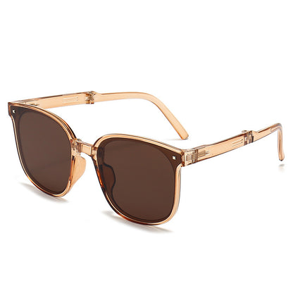 Folding Sunglasses – Summer Beach Fashion Sun Protection Glasses