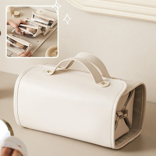 Portable Waterproof Cosmetic Bag for Women – Large Capacity Folding Travel & Storage Washing Bag