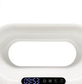 Premium Smart 3-in-1 Bedside Station - LED Night Light, Wireless Charger & Alarm Clock | Transform Your Nightstand
