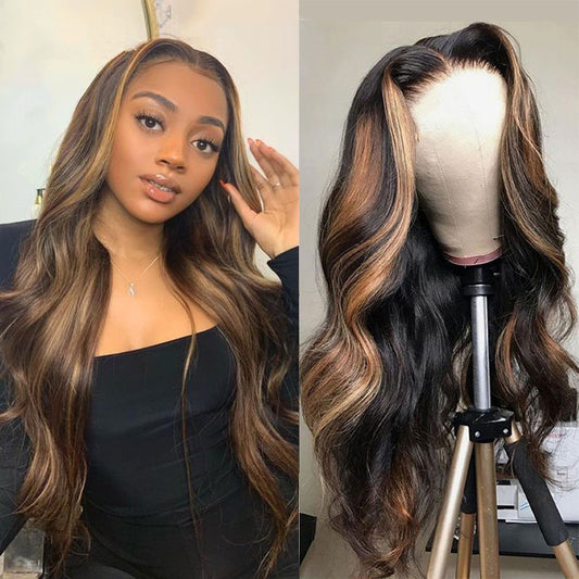 Women's Long Curly Fashion Wig – Chemical Fiber with Rose Net for Natural Look
