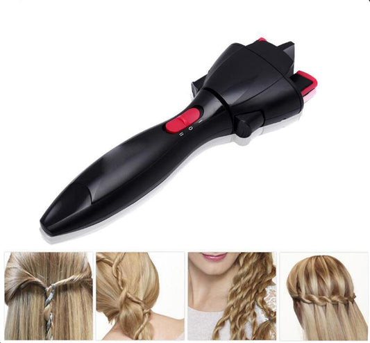 Revolutionary Electric Hair Braider – Automatic DIY Styling Tool for Perfect Braids, Twists & Buns in Minutes