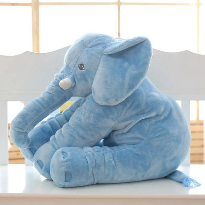Premium Elephant Sleep Companion - Ultra-Soft Plush Baby Pillow for Peaceful Bedtime & Comfort