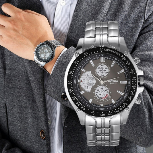 Original Men's Stainless Steel Watch - Luminous Calendar Display and Fashion Sports Wristwatch for Men