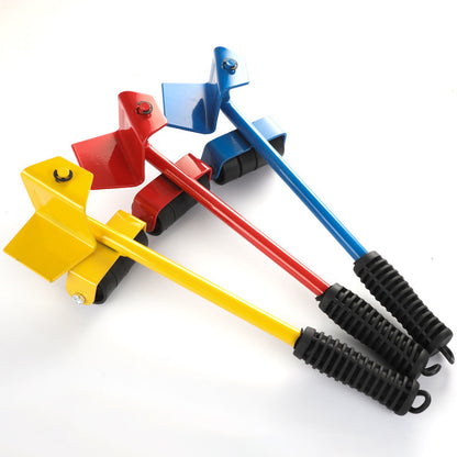 Professional Furniture Moving System - Heavy-Duty Lifter Tool Set with Roller Wheels for Effortless Relocation