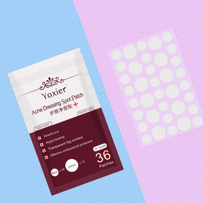 Advanced Acne Spot Treatment Patches - Invisible Blemish Healing with Bonus Skincare Cream
