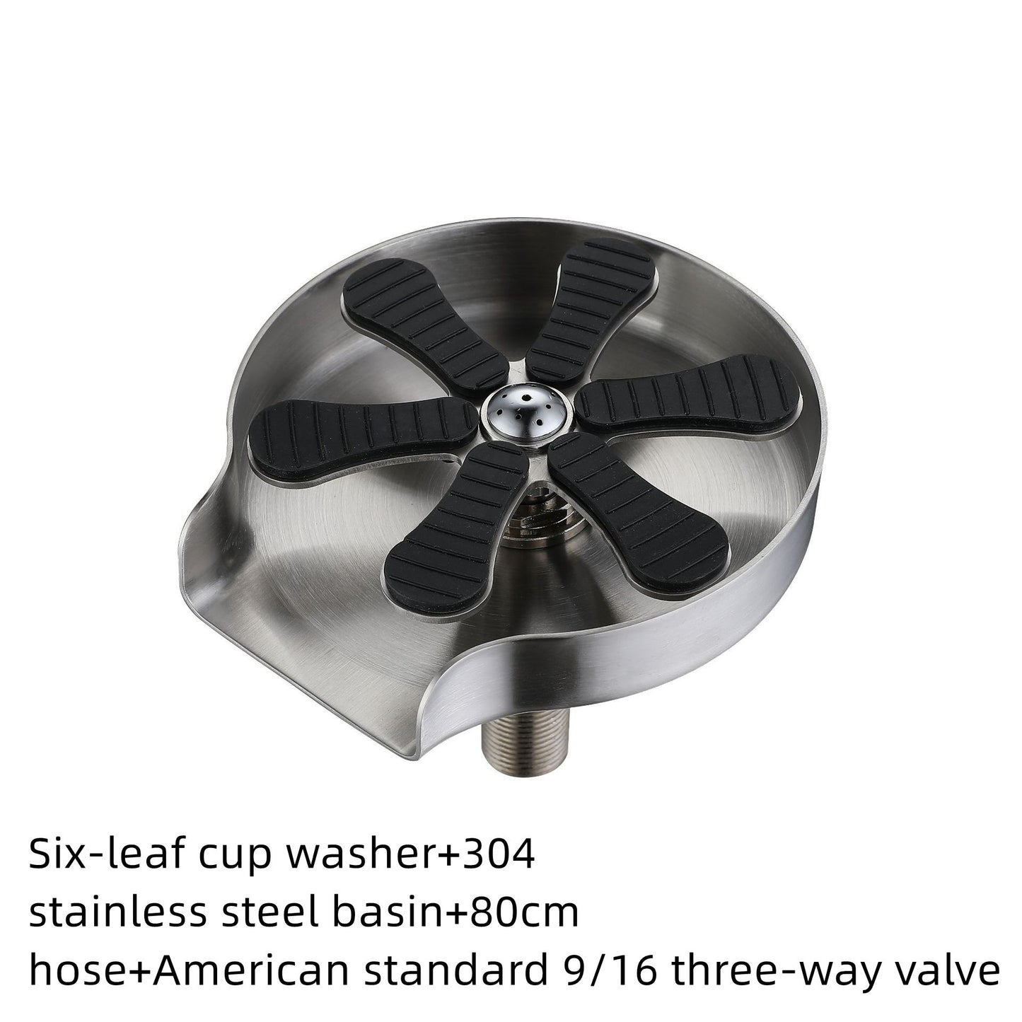 Professional Cup Washer Station - Built-in Sink Bar Counter Cleaning Tool | Create Your Perfect Home Bar