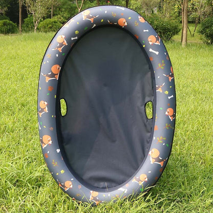Premium Inflatable Dog Pool Float - Summer Swimming Hammock for Water-Loving Dogs