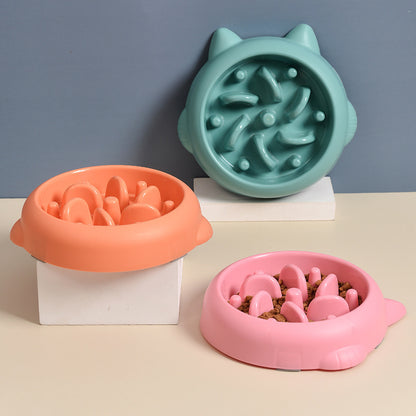 Premium Slow Feeder Bowl - Anti-Choking Pet Feeding Solution for Healthier Eating Habits