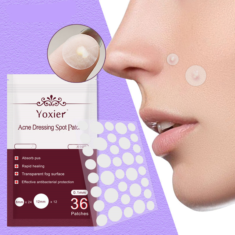 Advanced Acne Spot Treatment Patches - Invisible Blemish Healing with Bonus Skincare Cream