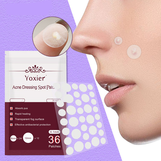 Advanced Acne Spot Treatment Patches - Invisible Blemish Healing with Bonus Skincare Cream