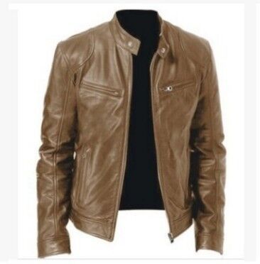 Slim Fit Leather Jacket for Men – Stylish and Trendy Leather Outerwear