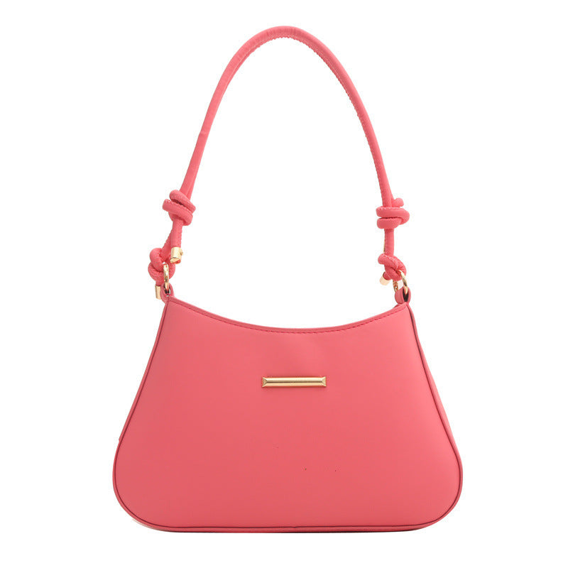 Women's High-End Small Square Armpit Handbag – Elegant Designer Shoulder Purse