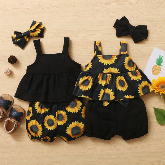 Cute Newborn Baby Girl Summer Clothes – Lightweight Short Sleeve Outfit for Infants