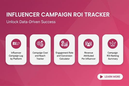 Influencer Campaign ROI Tracker - Feature Card